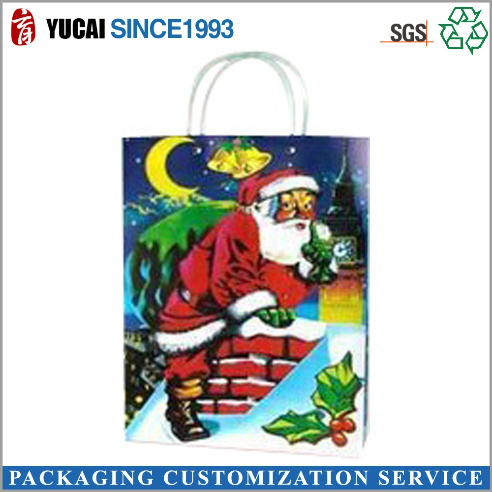 2022 Newly Designed Christmas Paper Gift Bags