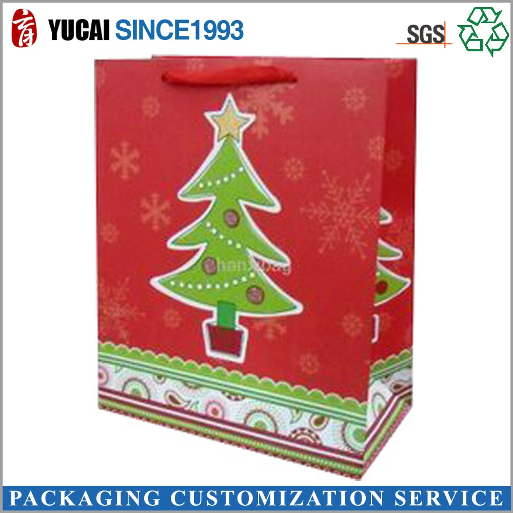 2022 Newly Designed Christmas Paper Gift Bags