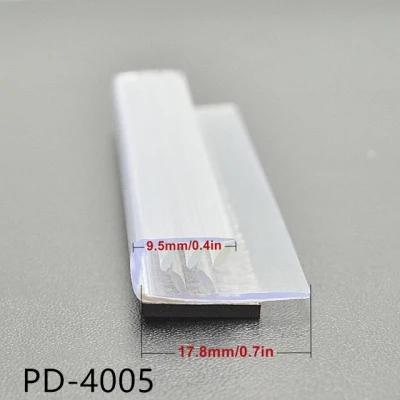 PVC Plastic Label Strip Supermarket Commodity Promotion Display Clip